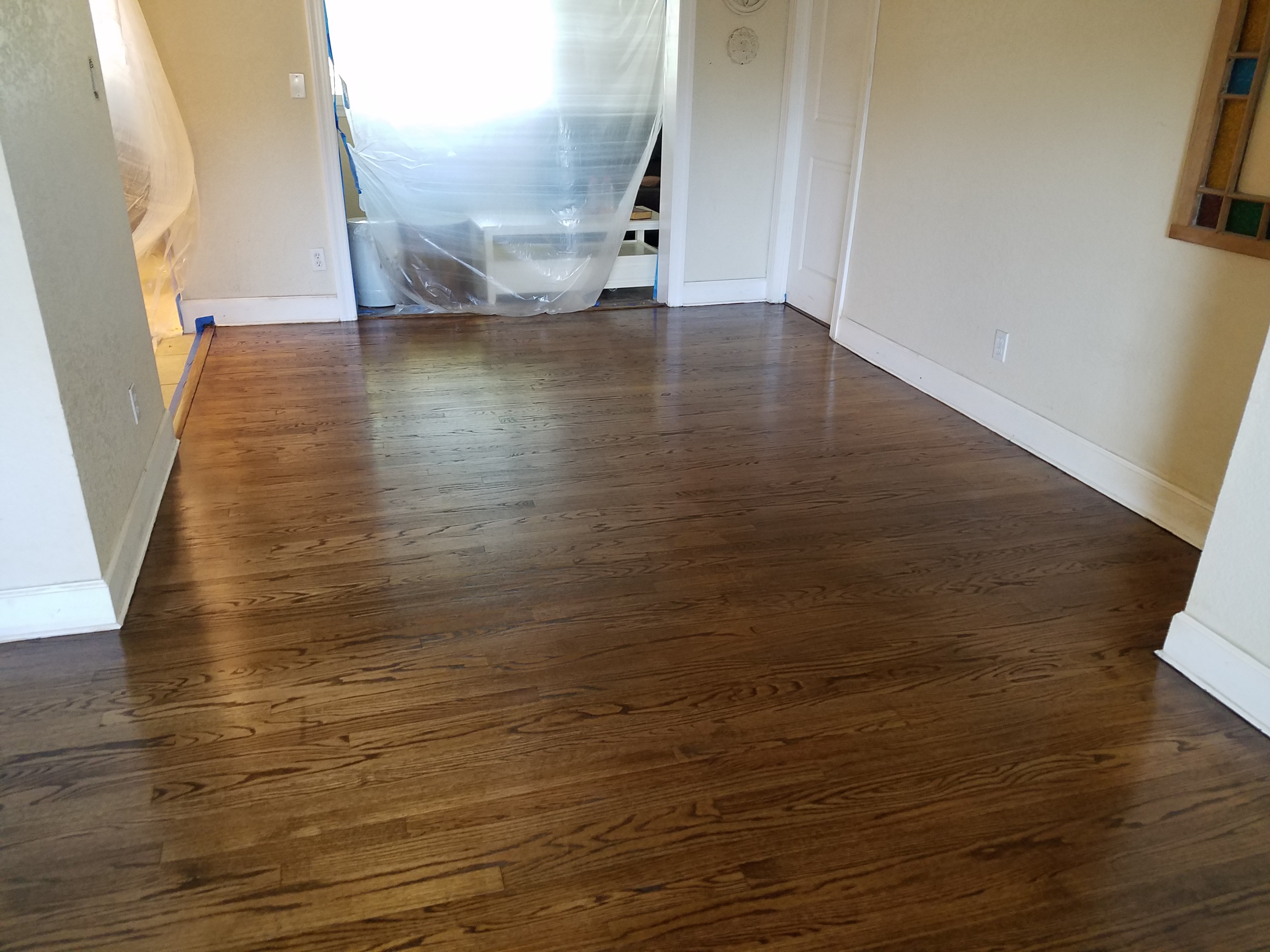 High Gloss Restoration Sept 2016 B&M Hardwood Floors