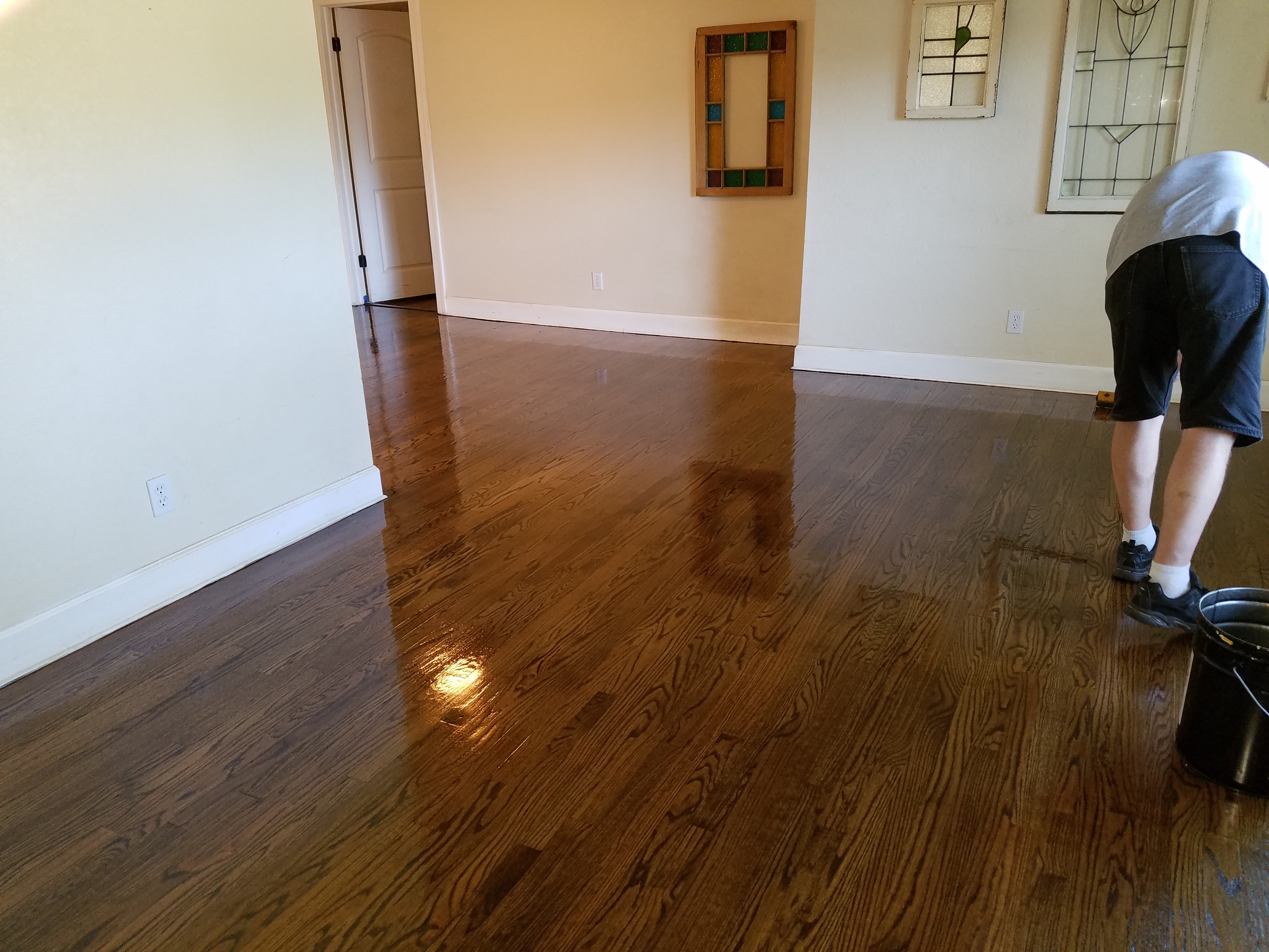 High Gloss Restoration Sept 2016 B&M Hardwood Floors