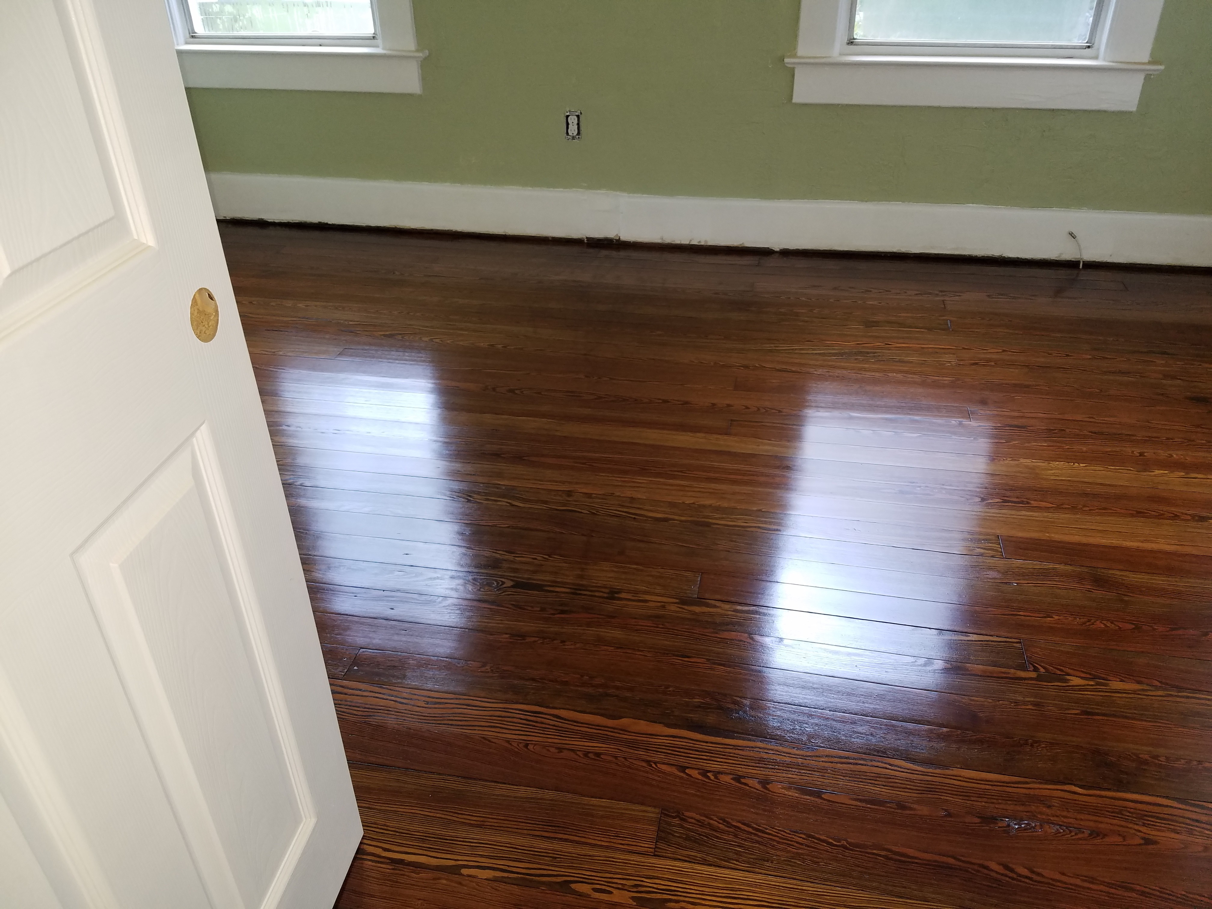 High Gloss Restoration Sept 2016 B&M Hardwood Floors